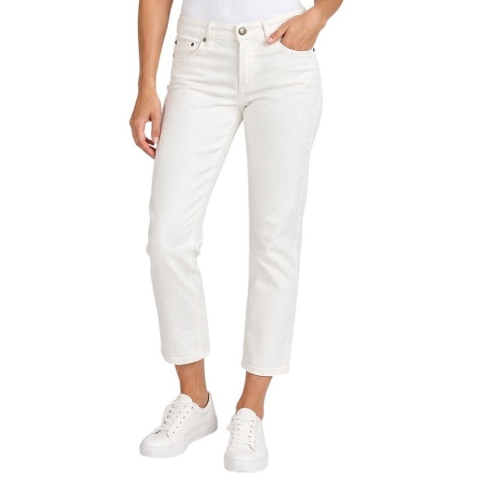 Paige White Jimmy Jimmy Crop Jeans Women's 29